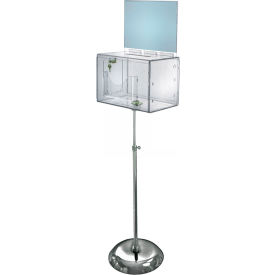 Suggestion Box, 11"W x 8-1/4"D x 52-3/4"H
