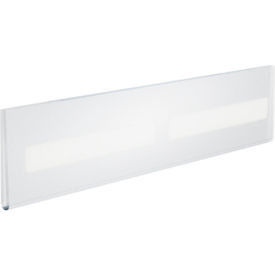 Wall Mount Sign Holder/Nameplate with Adhesive Tape 11-1/2"W x 3/16"D x 2-1/2"H