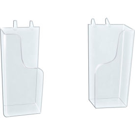 Adjustable Brochure Holder, 4"W x 1-1/2"D x 5"H - Pkg Qty 10