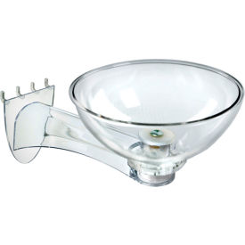 Bowl For Pegboard/Slatwall, 8"W x 13-1/4"D x 7-1/2"H