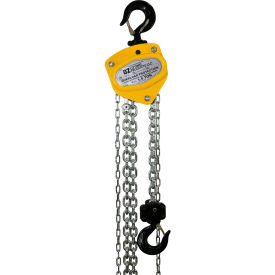 Manual Chain Hoist w/ Overload Protection, 1-1/2 Ton Capacity 15' Lift