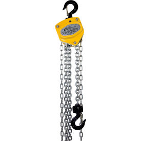 Manual Chain Hoist w/ Overload Protection, 1/2 Ton Capacity 30' Lift