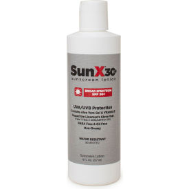 Sun X 30 Sunscreen Lotion, SPF 30+, 8oz Bottle