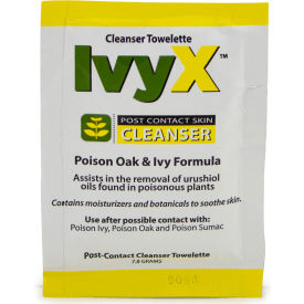 Ivy X Post-Contact Cleanser, Posion Oak & Ivy Lotion, Towelette, 300/Case
