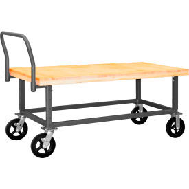 Durham Work Height Platform Truck with Wood Deck 30 x 60 Adjustable Height