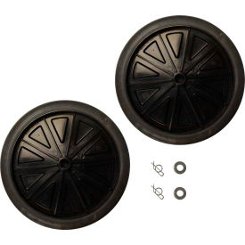 12" Wheel Kit With Hardware, Black - Black