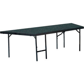 Stage Pie Compatible With a 4'x8'x32" Stage, Gray Carpet
