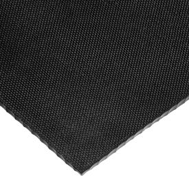 Textured Neoprene Rubber Sheet, 12"L x 12"W x 3/16" Thick, 60A, Black
