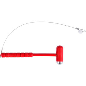 Fire Extinguisher Cabinet Hammer Assembly, Red