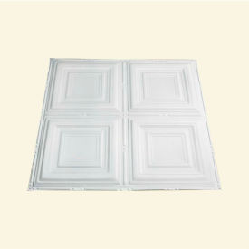 2' X 2' Nail-up Tin Ceiling Tile in Gloss White - T50-00