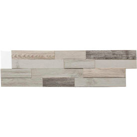 Aspect Peel & Stick Wood Tile, Weathered Barn