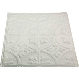2' X 2' Nail-up Tin Ceiling Tile in Antique White - T51-02
