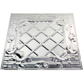2' X 2' Nail-up Tin Ceiling Tile in Unfinished - T55-03
