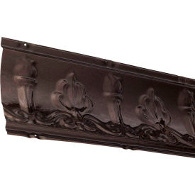48" Superior Tin Crown Molding in Bronze Burst