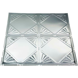 2' x 2' Lay-in Tin Ceiling Tile in Clear