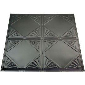 Erie 2' X 2' Lay-in Tin Ceiling Tile in Argento