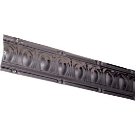 48" Huron Tin Crown Molding in Argento - 195-07