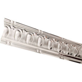 48" Huron Tin Crown Molding in Unfinished - 195-03