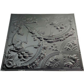 Great Lakes Tin 2' X 2' Lay-in Tin Ceiling Tile in Argento