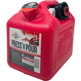 Garage BOSS Press 'N Pour 1 Gallon Gas Can