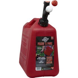 Garage BOSS Press 'N Pour 5 Gallon Gas Can