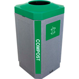 Indoor Octo Container - Compost, 32 Gallon - Graystone