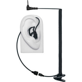 Micro Sound EP-MS1A-B Earpiece, 1A Tubeless, Listen Only, 3.5mm, Black