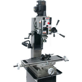 JMD-45GH Geared Head Square Column Mill Drill with Newall DP700 2-Axis DRO & X-Powerfeed