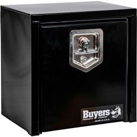 Black Steel Underbody Truck Box with T-Handle, 15x13x15