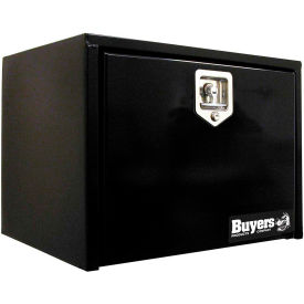 Black Steel Underbody Truck Box with T-Handle, 15x13x30 - 1703324