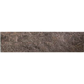 23.6" x 5.9" Peel & Stick Stone Decorative Tile Backsplash, Frosted Quartz