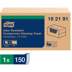 Foodservice Cloth, 13 x 24, White, 150/Carton - 192191