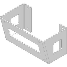 Tilt Bracket for Indoor/Outdoor LCD Guardian TV Enclosures, Stainless Steel