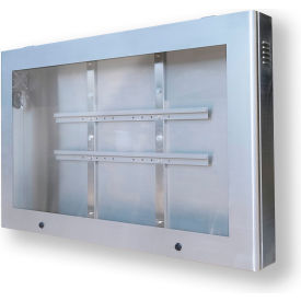 Indoor/Outdoor TV Enclosure for 26"-32" Monitors, Stainless Steel