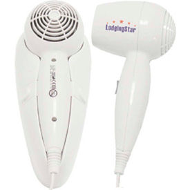 Wall Mounted Hair Dryer - White
