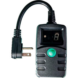 Digital Outdoor Timer w/ auto sensor - Black