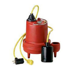 High Temperature Automatic Submersible Sump Pump 4/10HP, 115V, 25' Cord, 200F