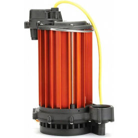 Manual High Temperature Sump Pump, 1/2 HP, 115V, 10' Cord, 180F