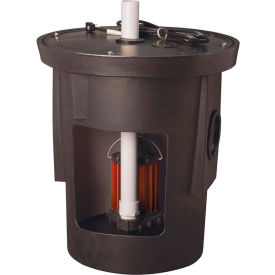 1/2 HP, 115V, 37FT Shutoff, 48 GPM, 10FT Cord Sump Pump