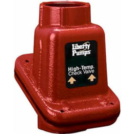 Liberty Pumps Cast Iron Check Valve, 1-1/2" FNPT, 200F