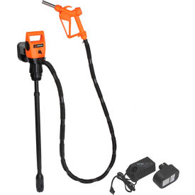 Electric Drum Pump, With 19.2V Li-Ion Battery, 7.4 GPM