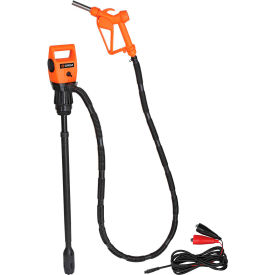 Electric Drum Pump With 12V DC Cable, 4.9 GPM