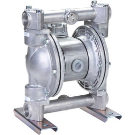 Air Operated Double Diaphragm Pump, 3/4-Inch Pump Inlet/Outlet, Aluminum Casing