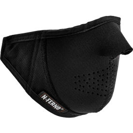 Thermal Mouthpiece, 2-Layer, Fleece-Lined, Neoprene Shell, Black
