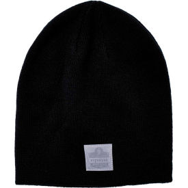 N-Ferno 6812 Ribbed Knit Beanie, Black