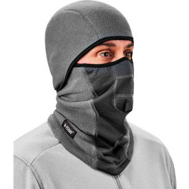 N-Ferno 6823 Balaclava Face Mask, Wind-Proof, Hinged, Gray