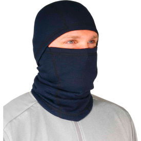 N-Ferno 6847 Balaclava Face Mask, Fire Resistant, Navy, NFPA 70E & NFPA 2112