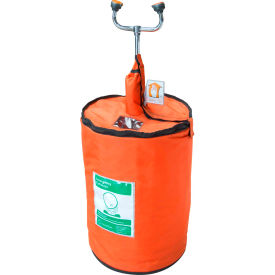 Guardian Equipment Portable Eye Wash, Spray, Heat Traced Jacket, 15 Gal