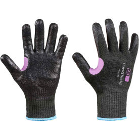 Cut Resistant Gloves, Smooth Nitrile Coating, A9/F, Size 11