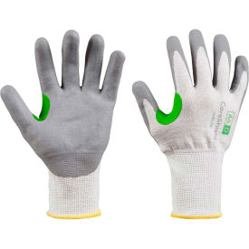 Cut Resistant Gloves, Nitrile Micro-Foam Coating, A4/D, Size 8